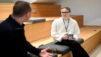 Maija Andersson and Mads Schroeder